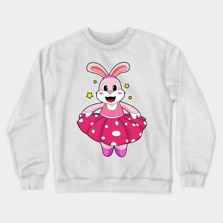 Rabbit at Ballet Dance Crewneck Sweatshirt